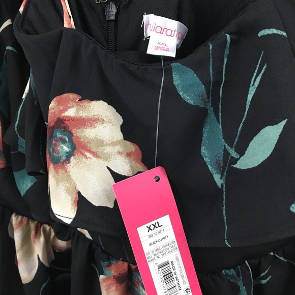 Xhilaration floral criss cross dress NWT - Picture 7 of 7